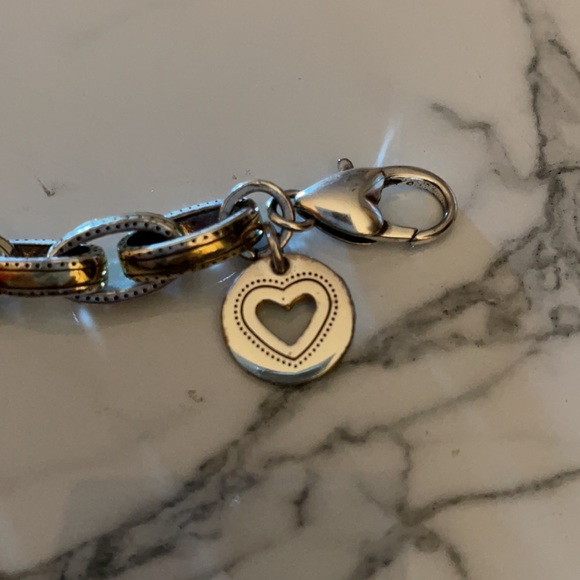 Brighton Two-tone Bracelet and Earrings - Picture 3 of 8